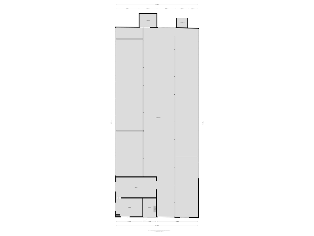 Bekijk plattegrond van Rundveestal van Kerkkuilenweg 2