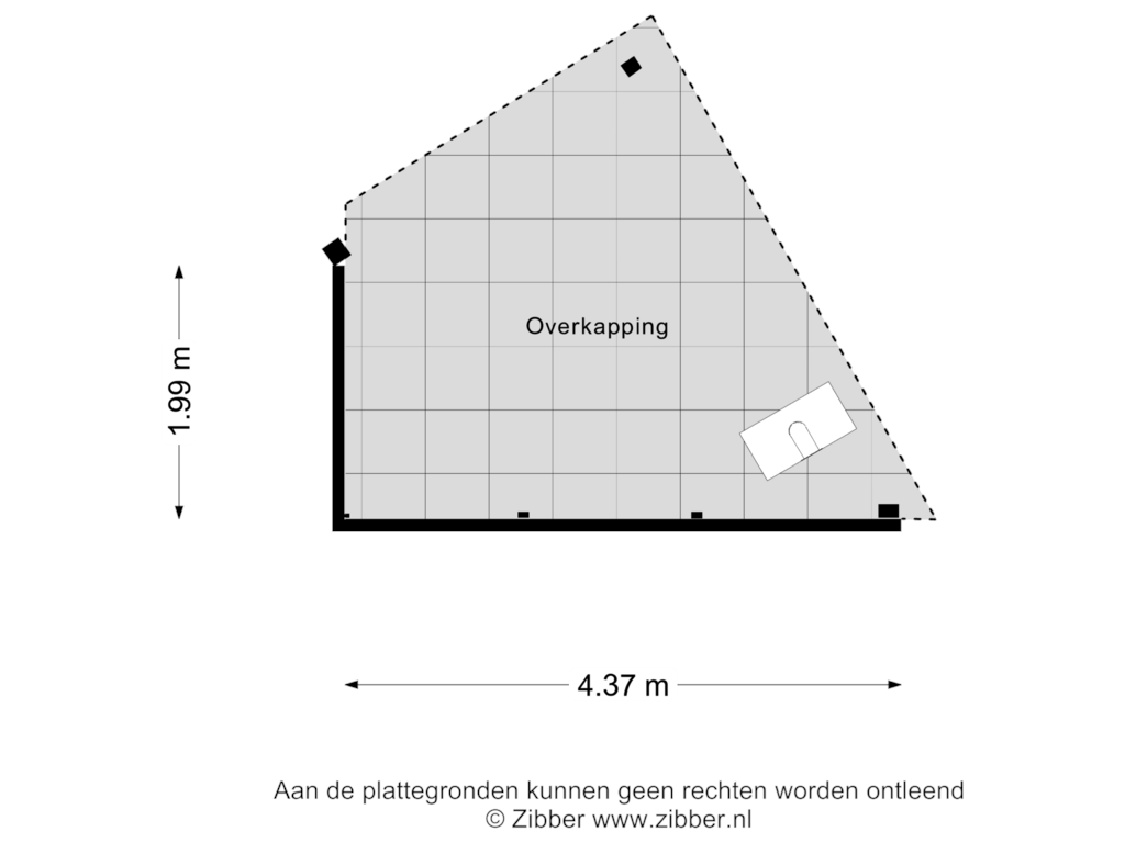 View floorplan of Overkapping of Waterranonkel 25