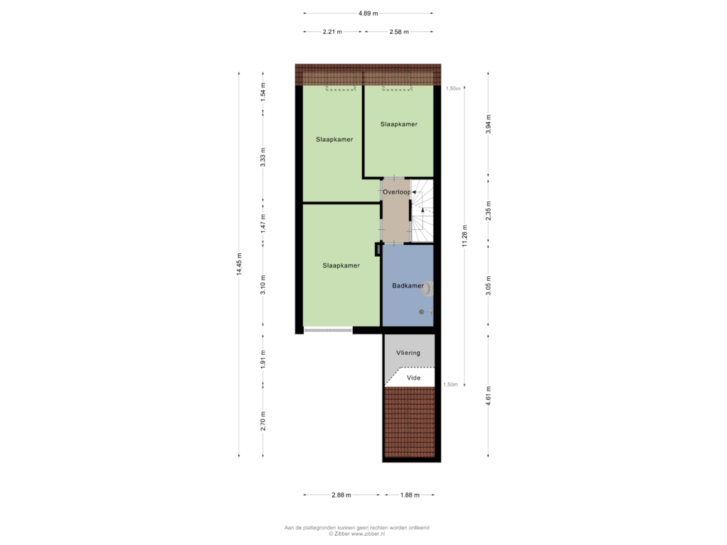 Bekijk plattegrond van Eerste Verdieping van Robert Stolzstraat 39