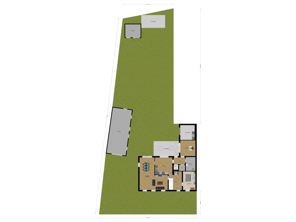 View floorplan of Begane Grond Met Tuin of de Kluis 10