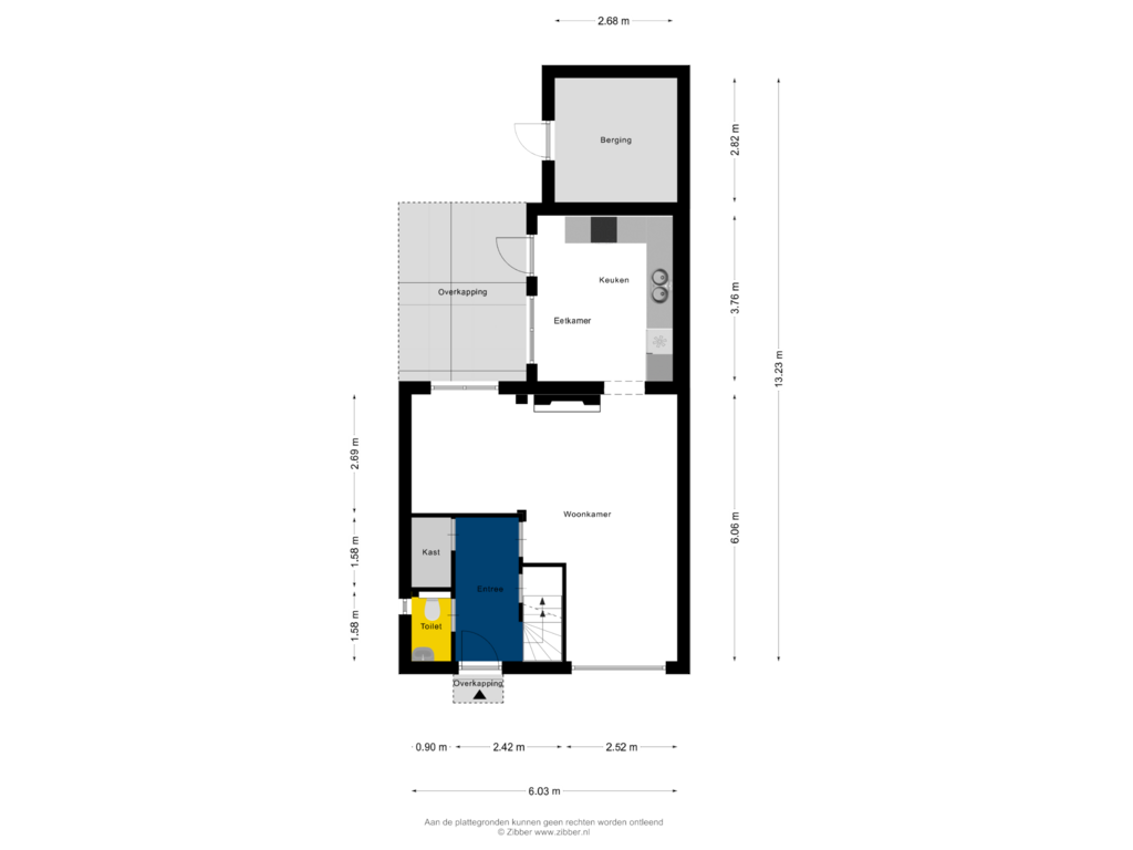 Bekijk plattegrond van Begane Grond van Saffierdreef 8