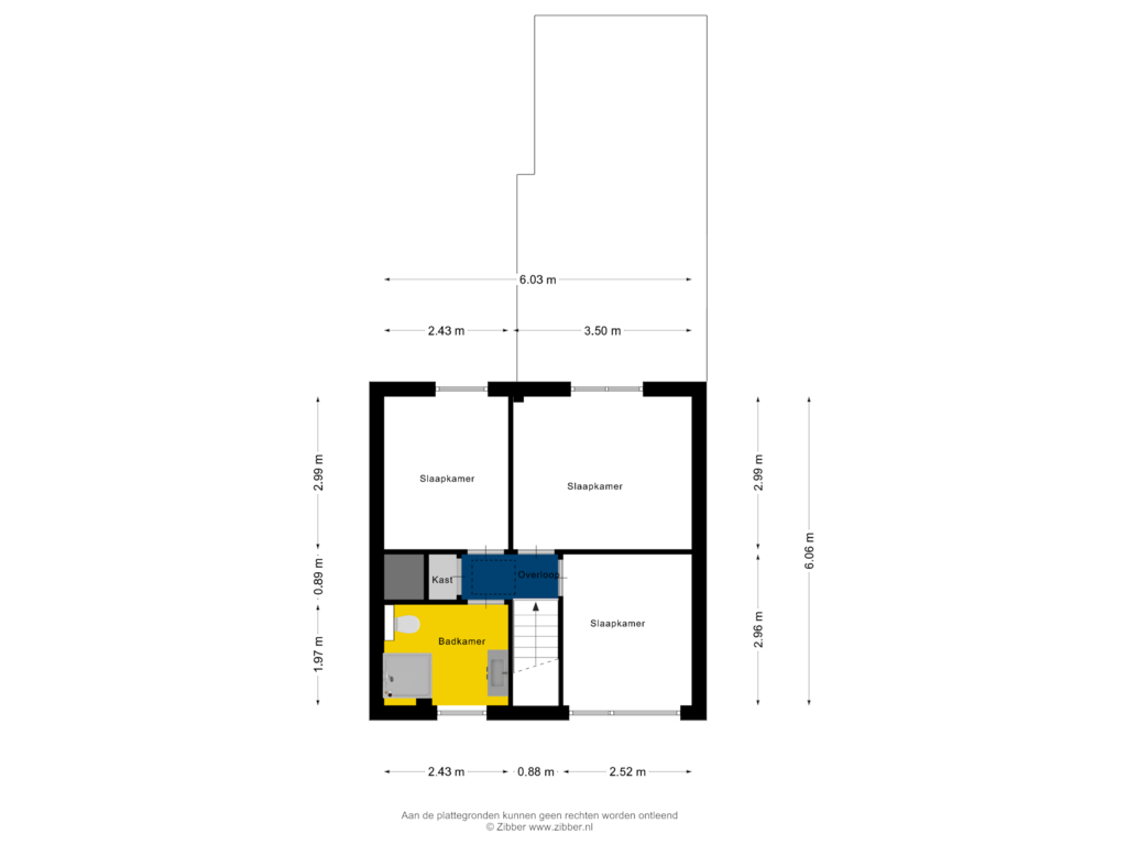 Bekijk plattegrond van Eerste Verdieping van Saffierdreef 8