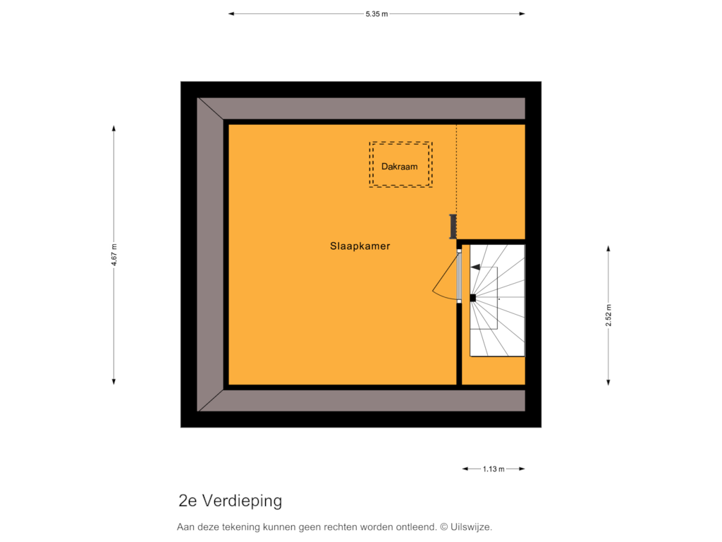 View floorplan of 2e Verdieping of Toermalijndreef 109