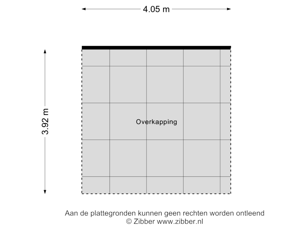 Bekijk plattegrond van Overkapping van Pastoor Geerdinkstraat 34