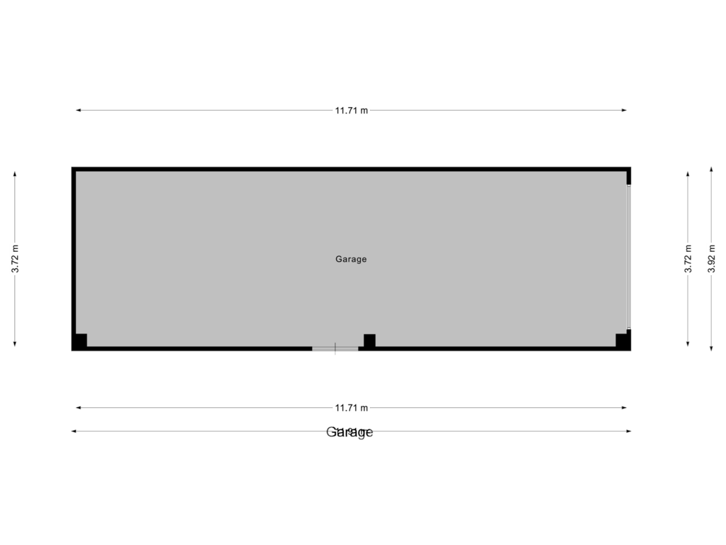 Bekijk plattegrond van Garage van van Panhuysstraat 55