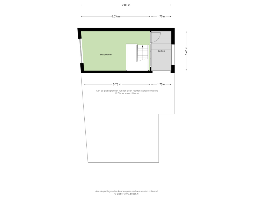 Bekijk plattegrond van Eerste Verdieping van Nieuwstraat 8-05