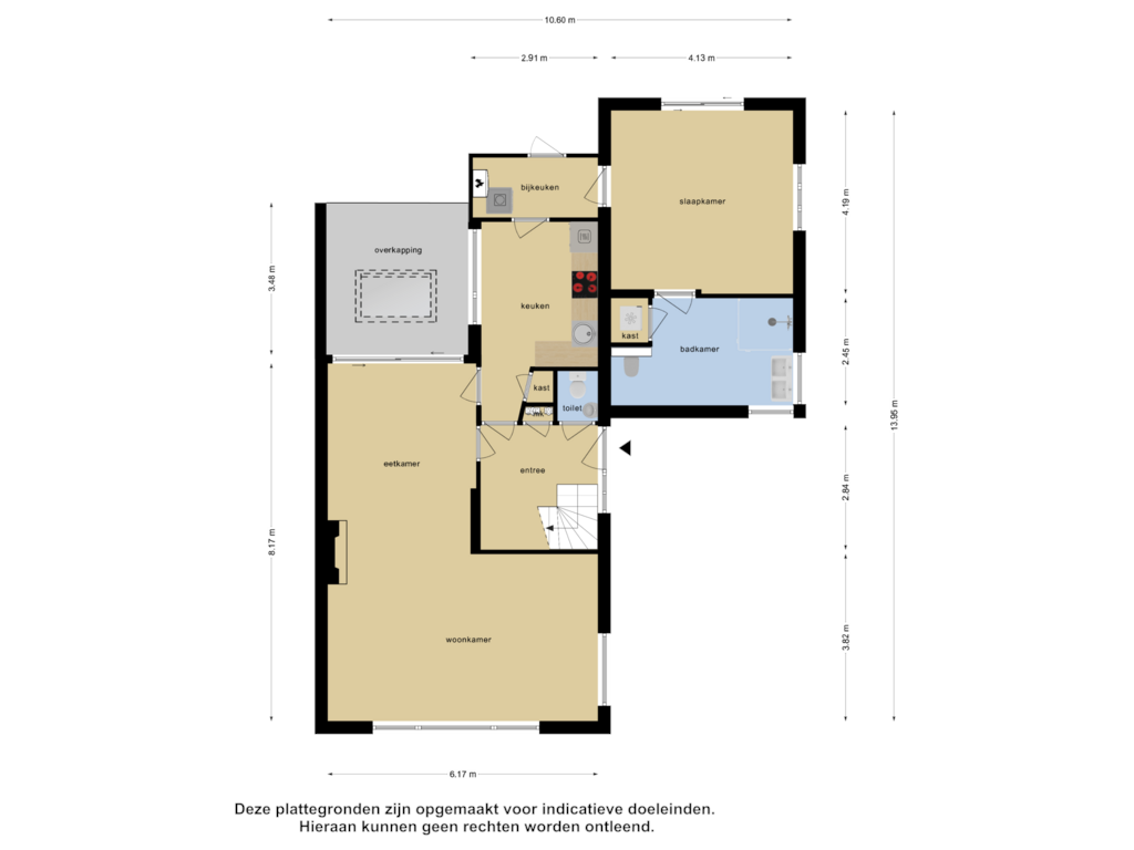 Bekijk plattegrond van Begane Grond van Churchill-laan 18