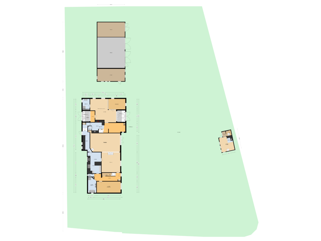 Bekijk plattegrond van Situatie van Hoge Neerstraat 15