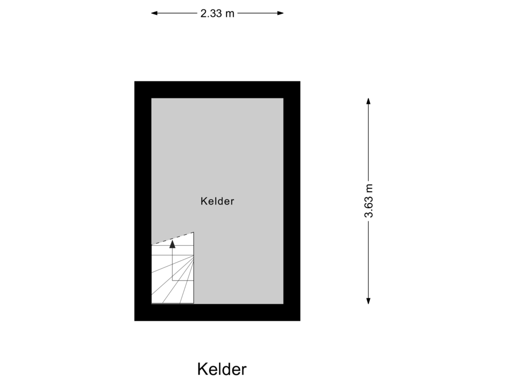 Bekijk plattegrond van Kelder van Oirschotseweg 64