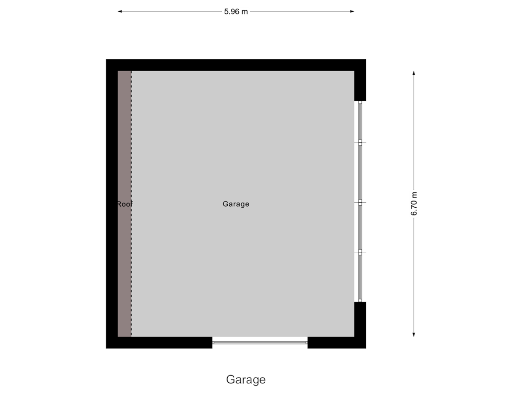 Bekijk plattegrond van Garage van Oirschotseweg 64