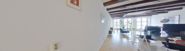 View 360° photo of Woonkamer en keuken of Warmoesstraat 18-C