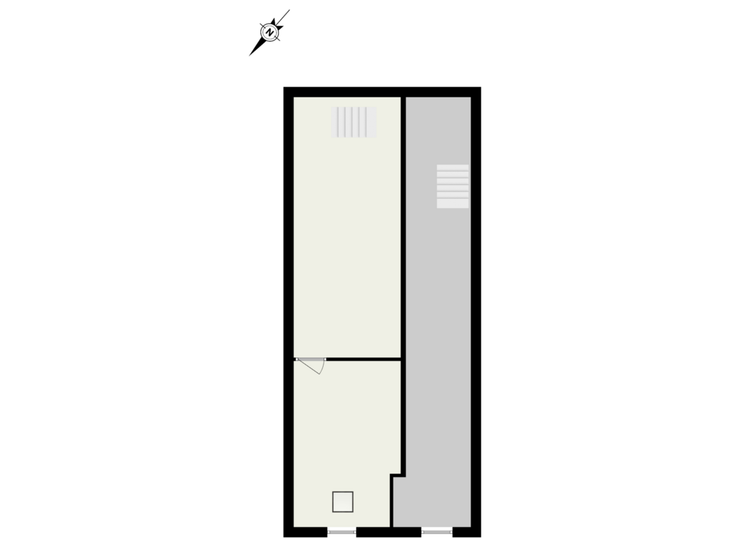 Bekijk plattegrond van Souterrain van Graaf Florisstraat 65-A