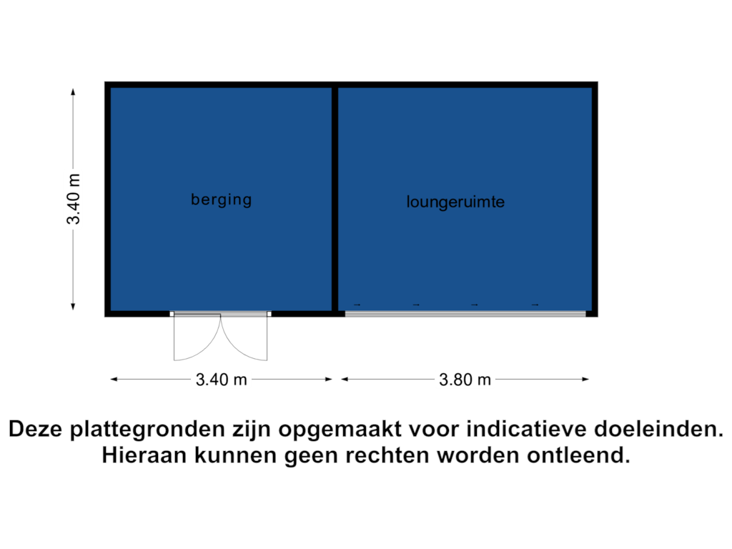 Bekijk plattegrond van Berging van Pascalweg 78