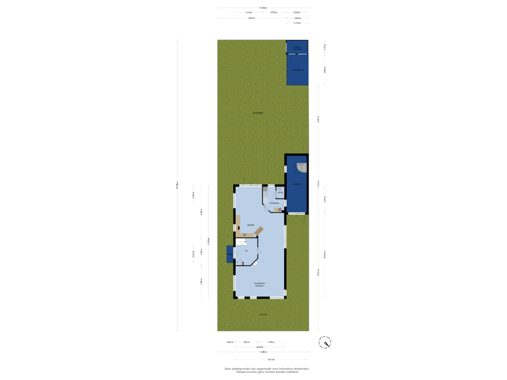 Bekijk plattegrond van Overzicht woning van Watervliet 7