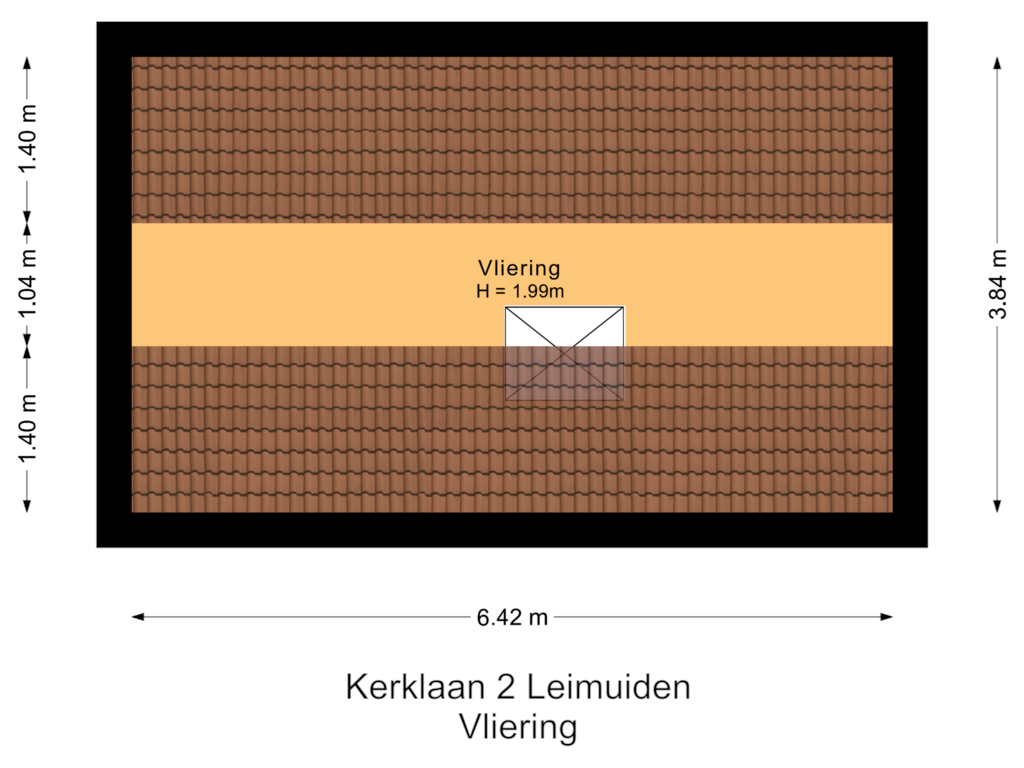 Bekijk plattegrond van Vliering van Kerklaan 2