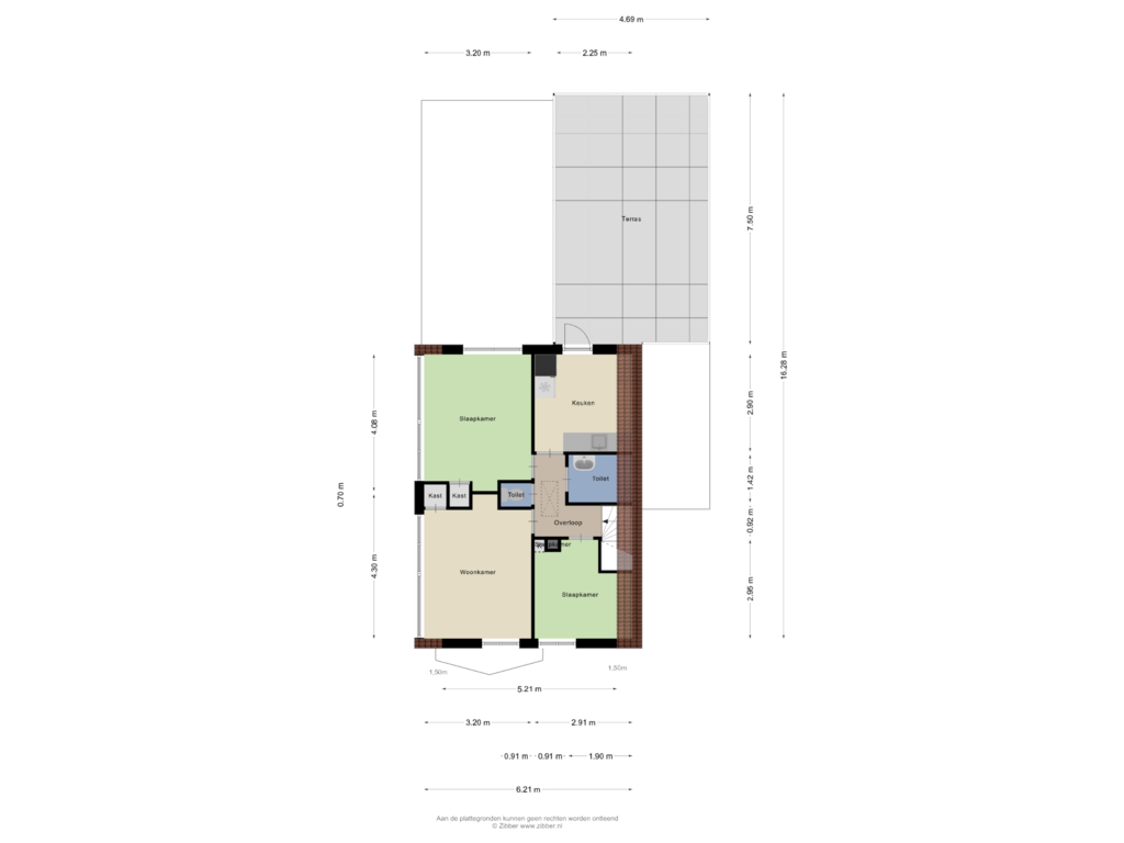 Bekijk plattegrond van Eerste Verdieping van Dorpsstraat 233