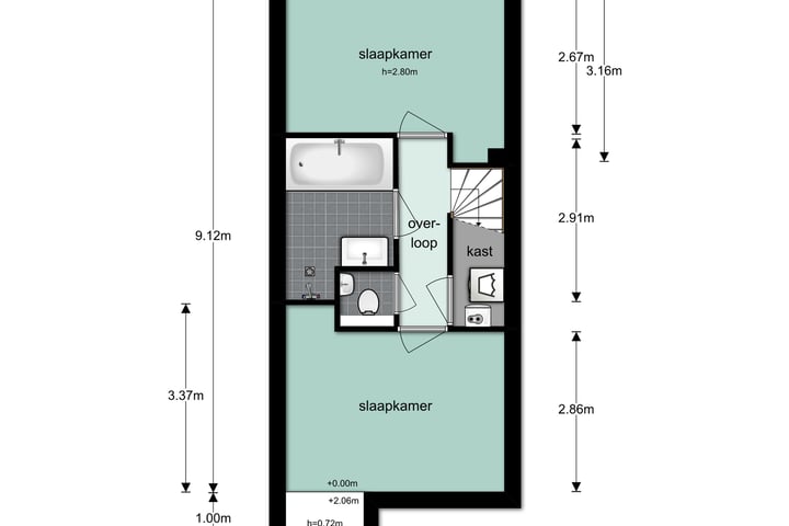 Bekijk foto 47 van Rustenburgerstraat 82-A