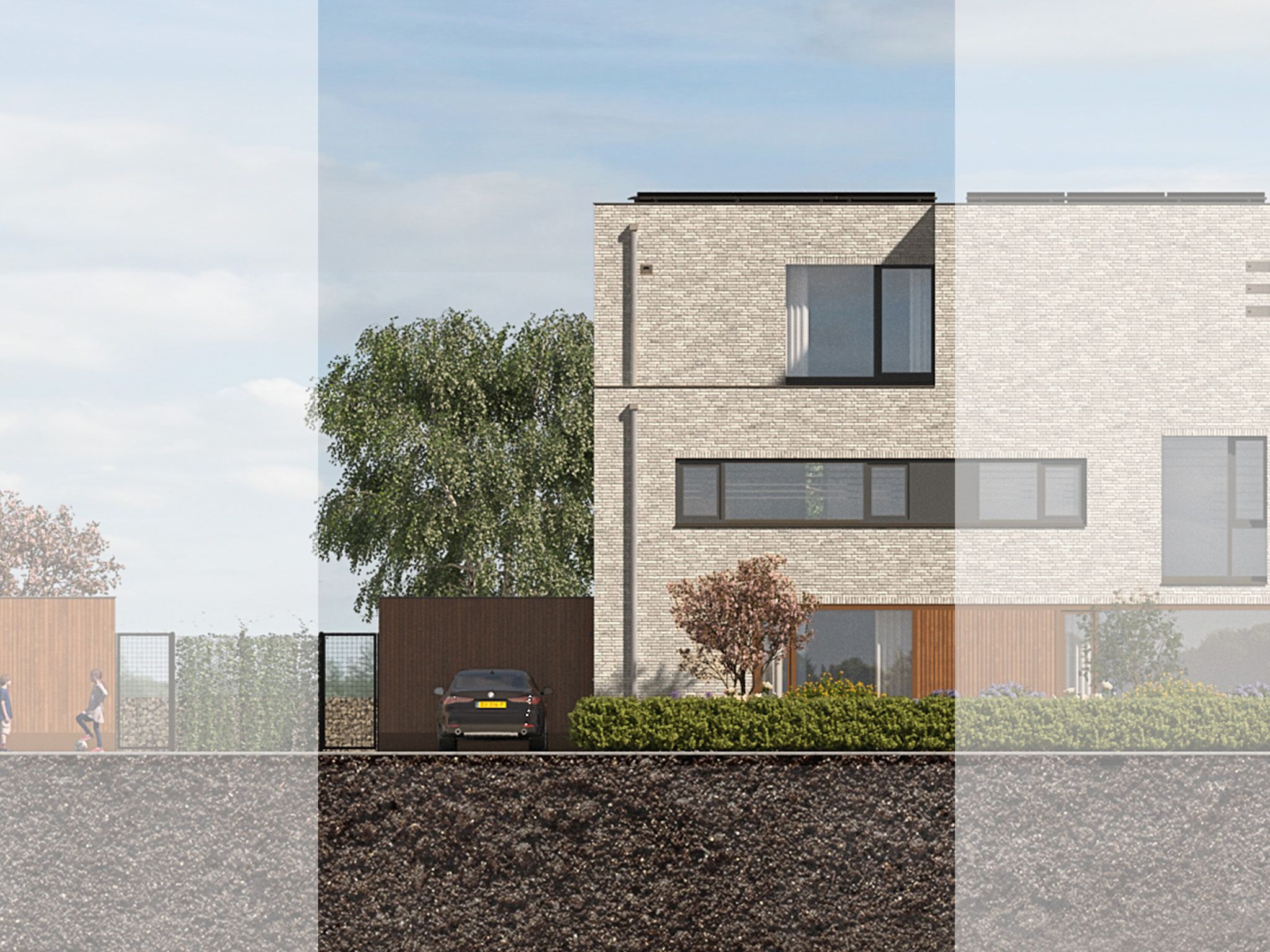 012 - 2 onder 1 kapwoning Type A (Bouwnr. 012)