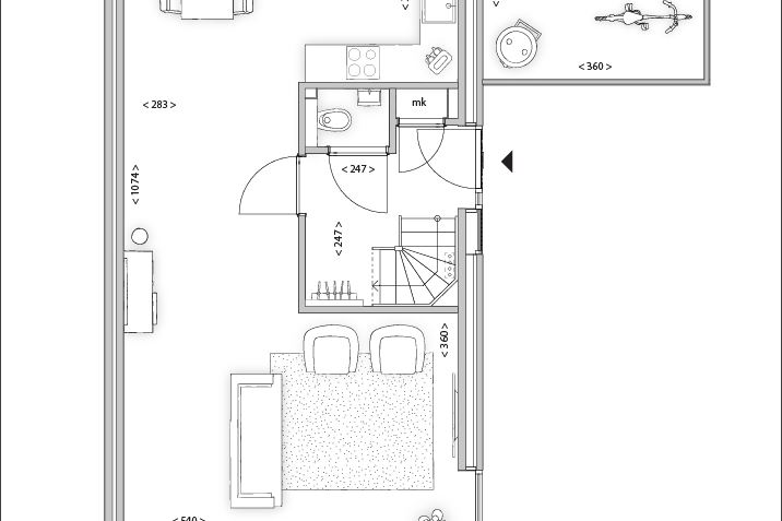 Bekijk foto 11 van 017 - 2 onder 1 kapwoning Type B (Bouwnr. 017)