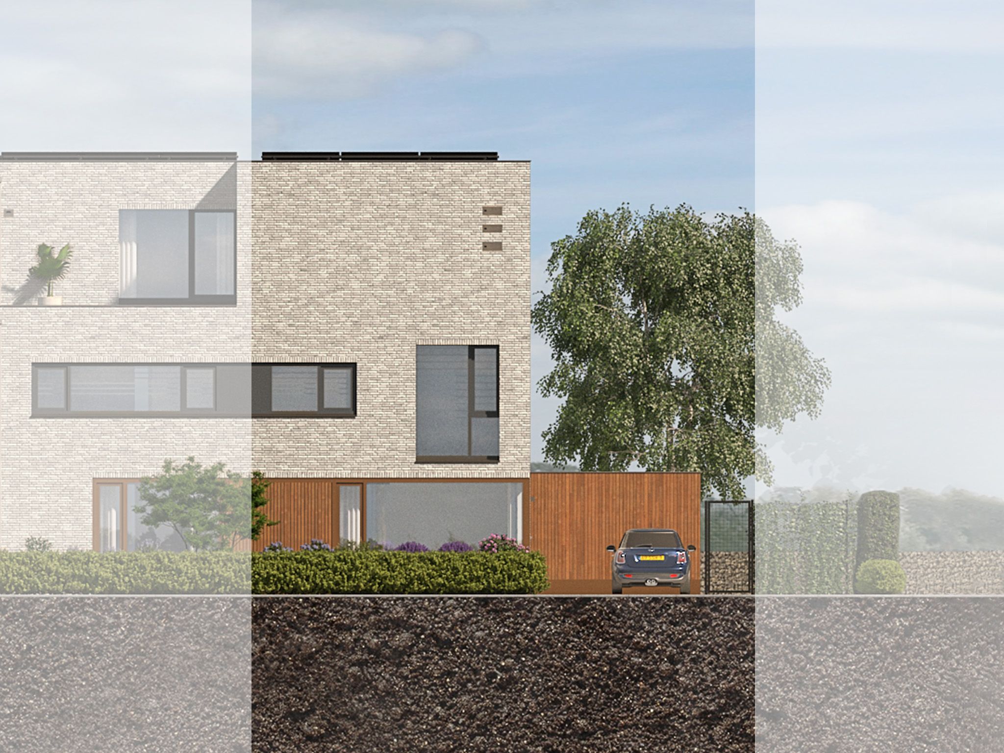 001 - 2 onder 1 kapwoning Type B (Bouwnr. 001), Bergen op Zoom, 4625GC, Noord-Brabant, Nederland