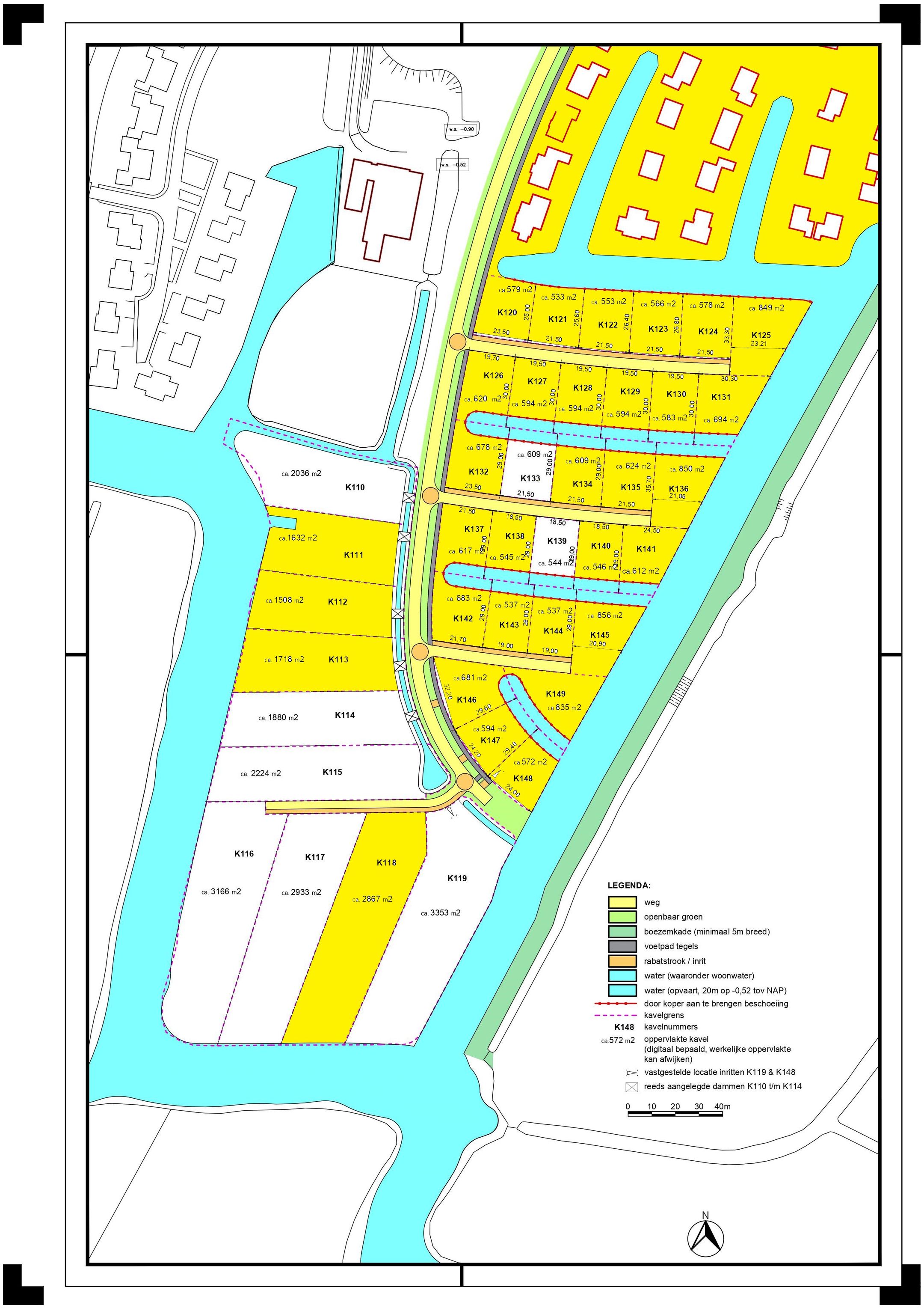 Foto 2 van Plan Ludinga 8 zeer royale vrije bouwkavels aan het water