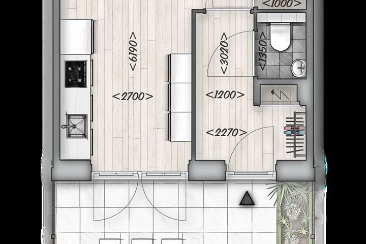 Bekijk foto 9 van Damveste Herenhuizen (Bouwnr. 2)