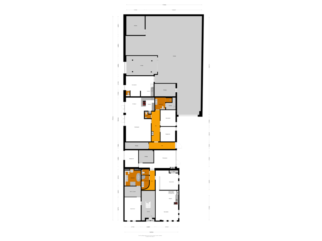 View floorplan of Begane Grond of Ringweg 14