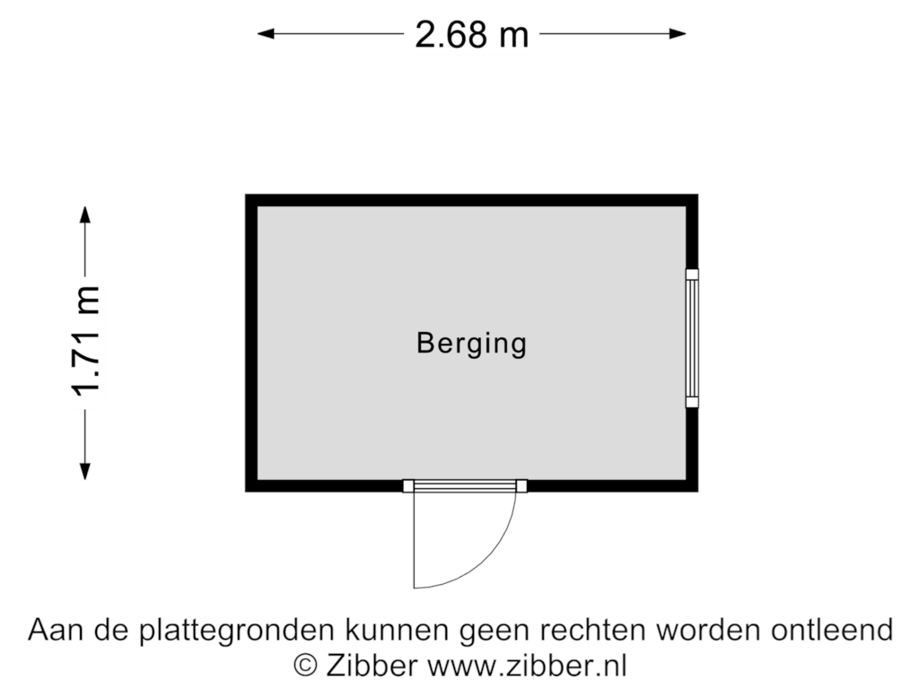 Bekijk plattegrond van Berging van Meekertweg 8-28