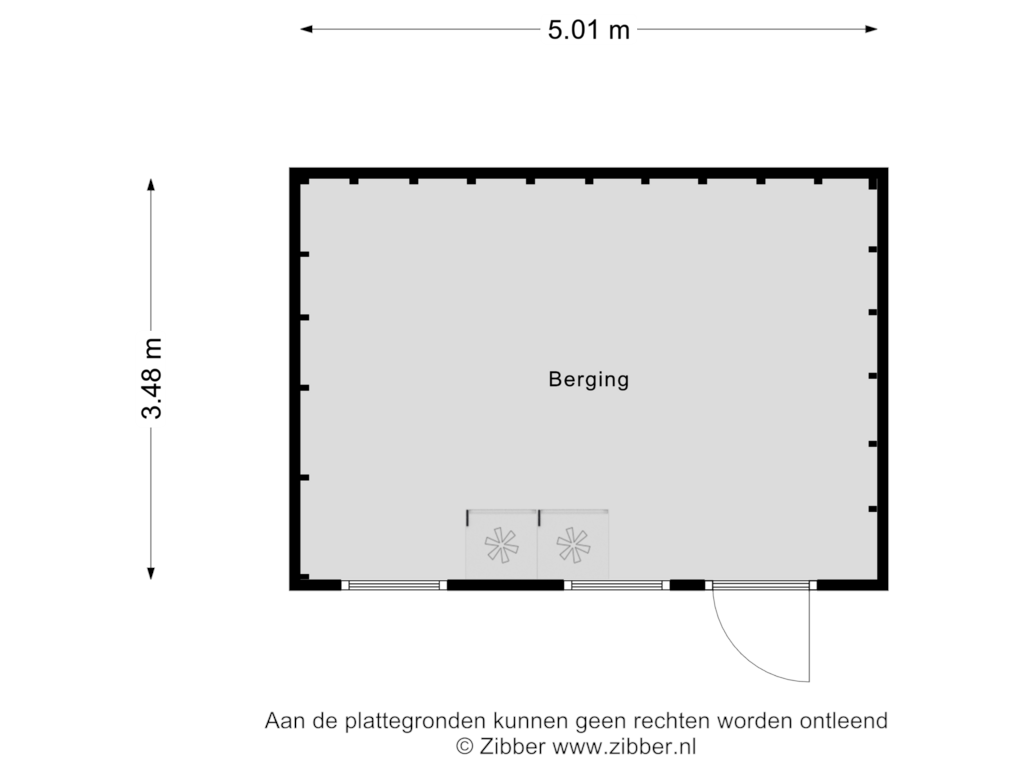 Bekijk plattegrond van Berging van Meekertweg 8-28