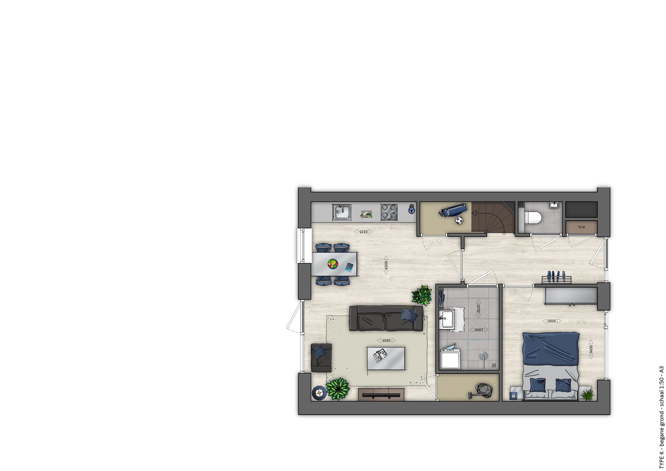 Foto 3 van Levensloopbestendige hoekwoning Neeldervelt (Bouwnr. 6)