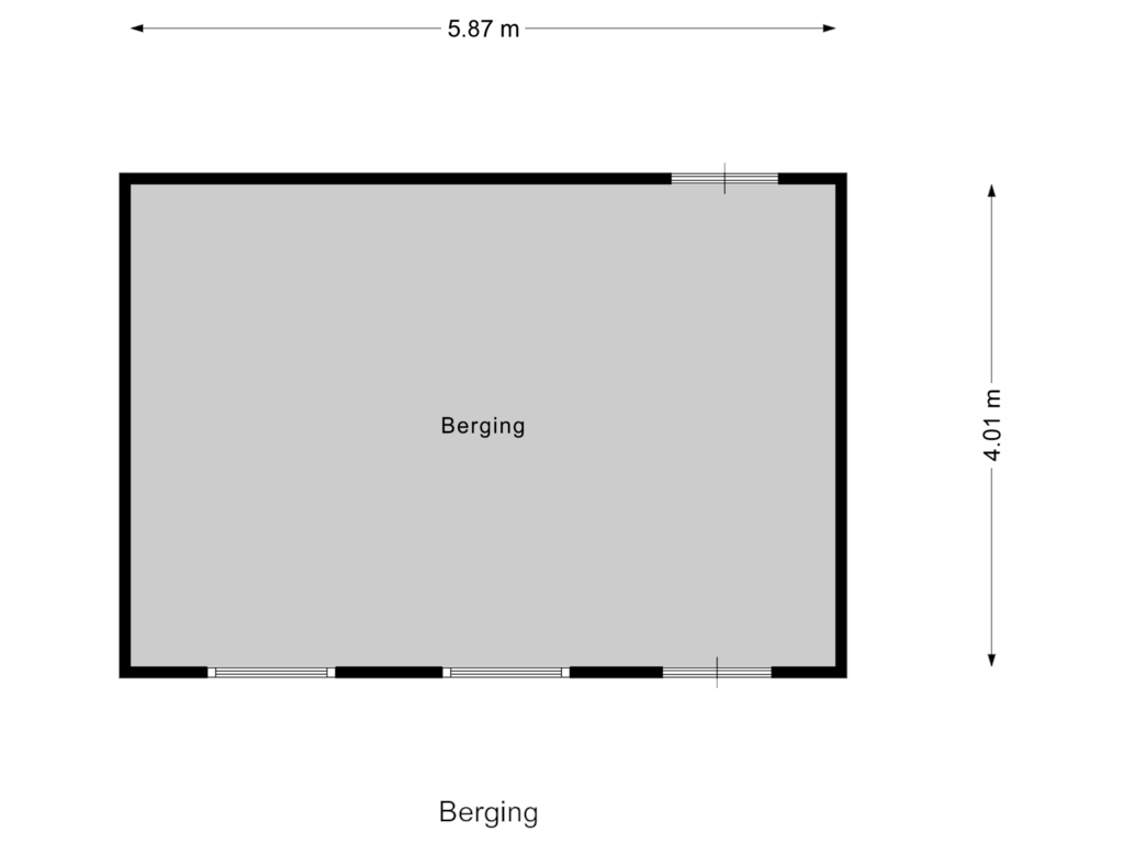 Bekijk plattegrond van Berging van Pastoor Meriusstraat 168