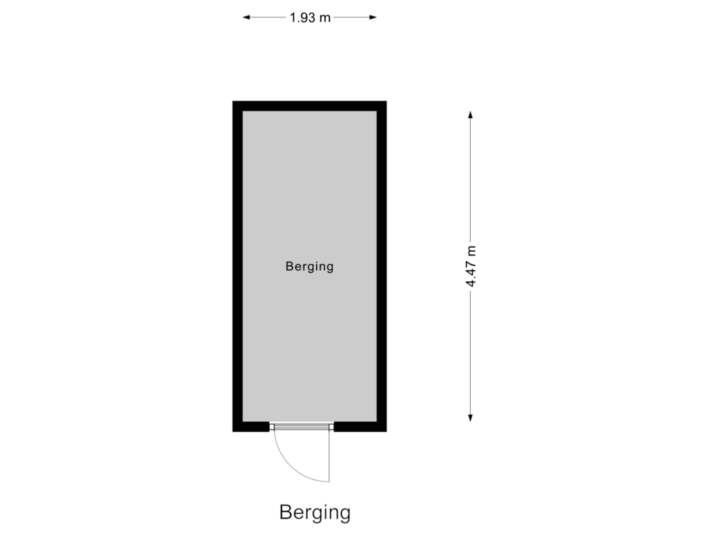 Bekijk plattegrond van Berging van Moormannstraat 89