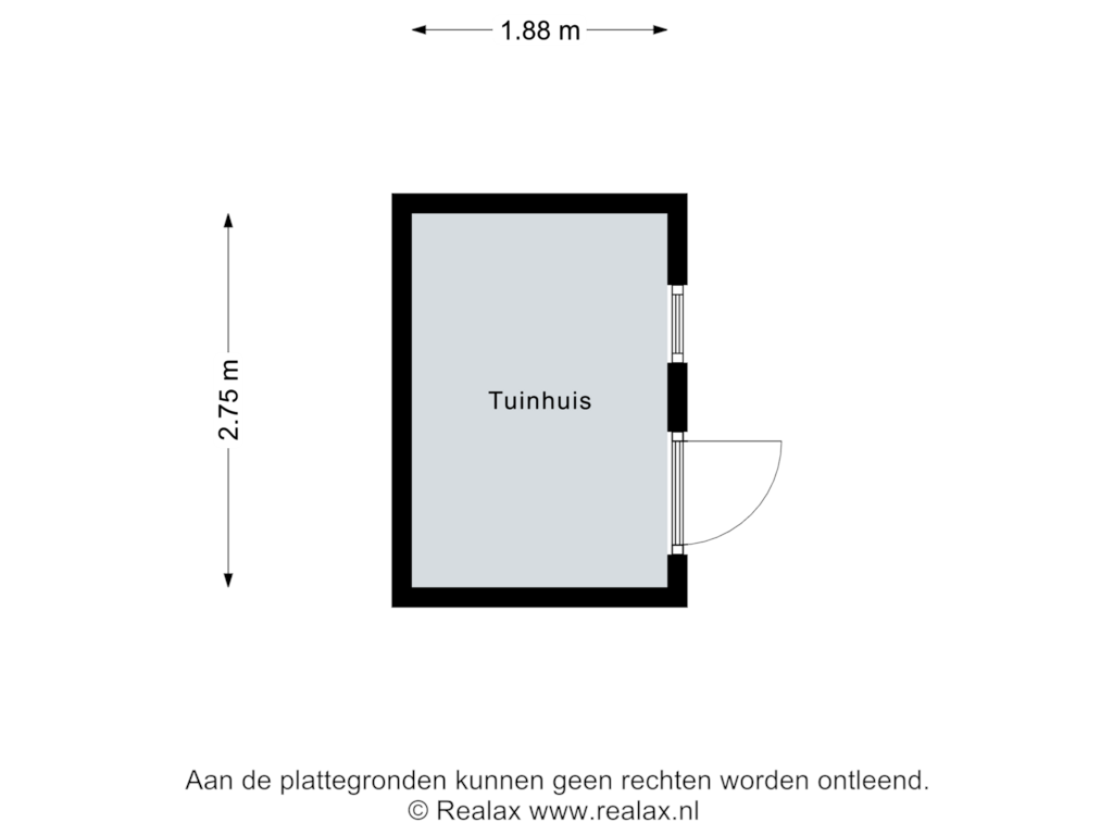 Bekijk plattegrond van Tuinhuis van Neptunus 26