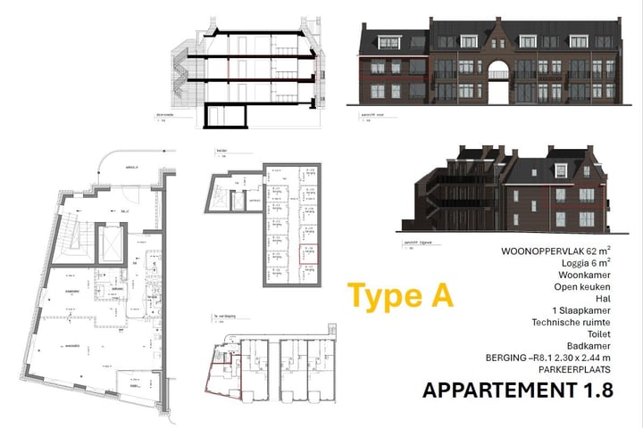 Bekijk foto 1 van Appartement (Bouwnr. app 1.8)