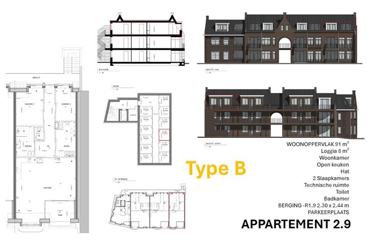 Bekijk foto 1 van Appartement (Bouwnr. app 2.9)