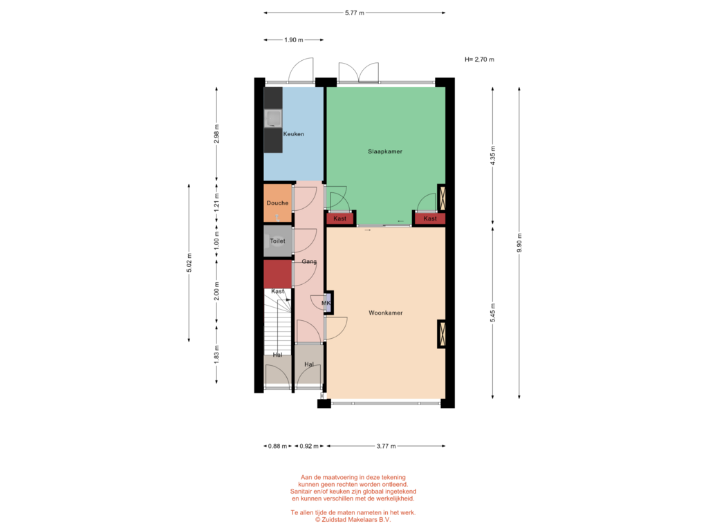 Nieuwenhoornstraat 64-B - Begane grond