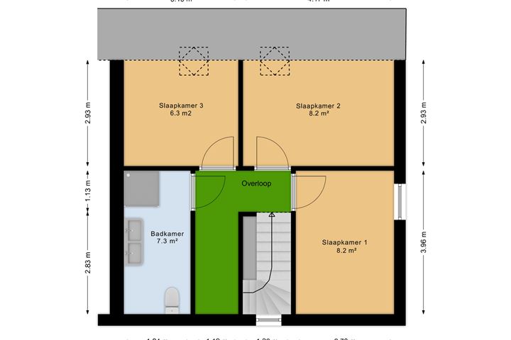 Bekijk foto 18 van Erfwoningen | 2-onder-1-kapwoningen | H (Bouwnr. 18)