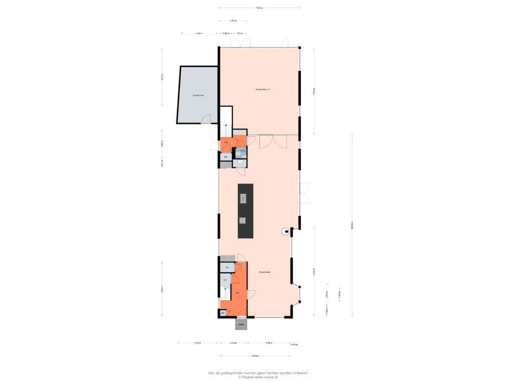 Bekijk plattegrond van Begane grond van Van Reenenpark 9