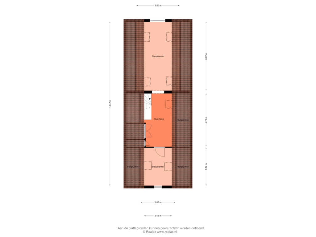 Bekijk plattegrond van Verdieping 2 van Van Reenenpark 9