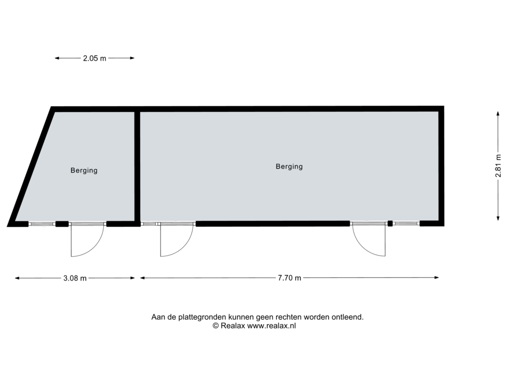 Bekijk plattegrond van Berging van Van Reenenpark 9