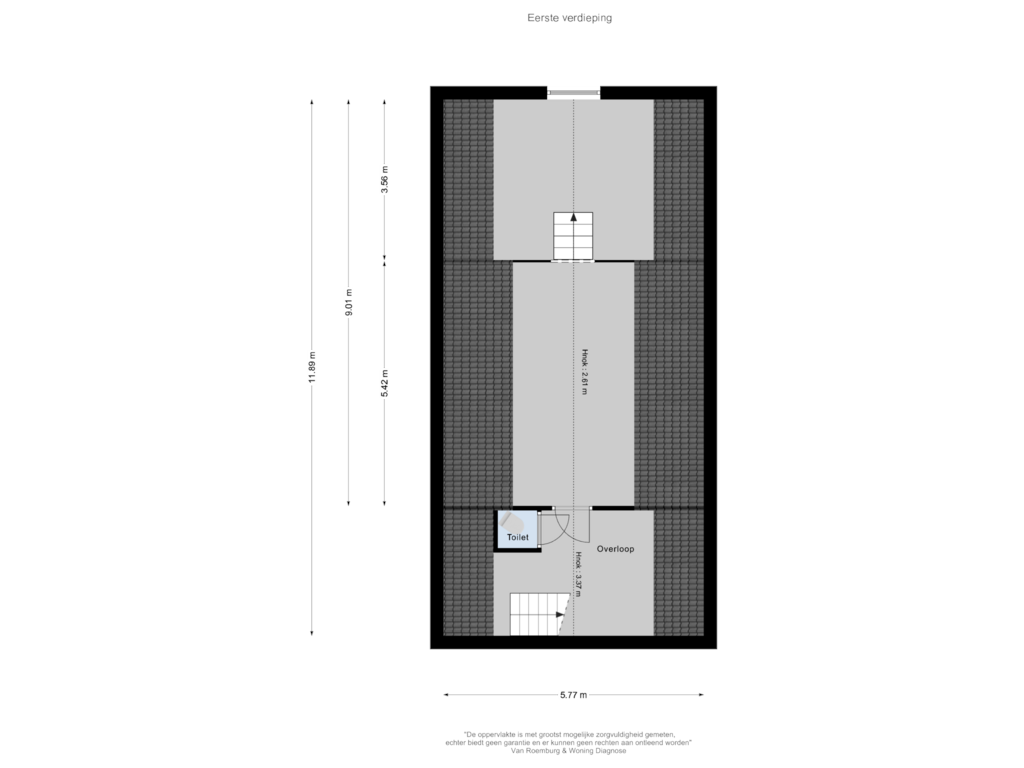 View floorplan of Schuur 1E of Stationsweg 1