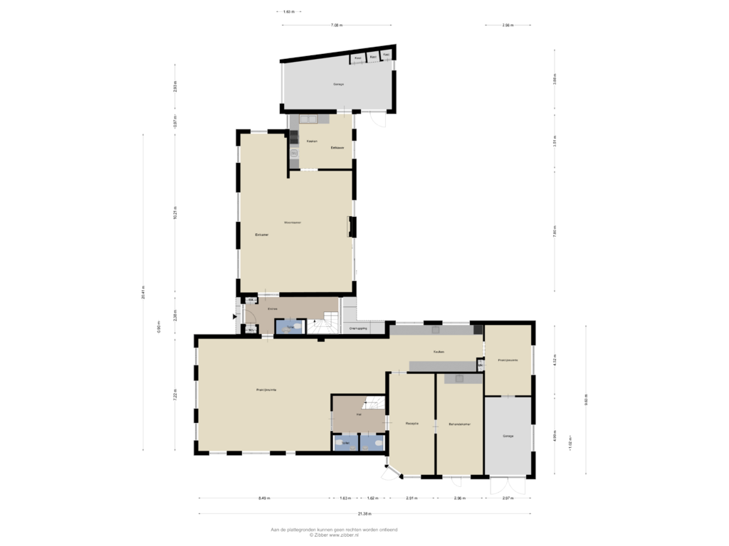 Bekijk plattegrond van Begane grond van Stationsweg 4