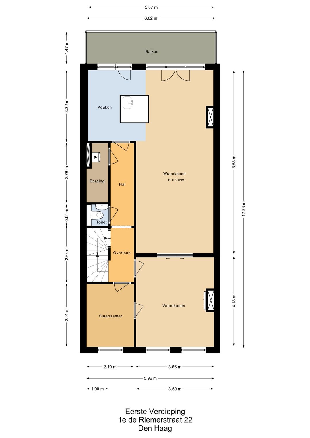 Foto 53 van 1e De Riemerstraat 22