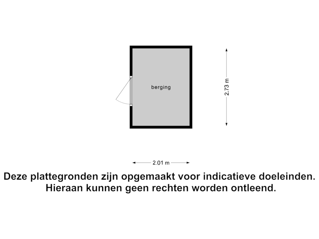 Bekijk plattegrond van Berging van Akerhof 15