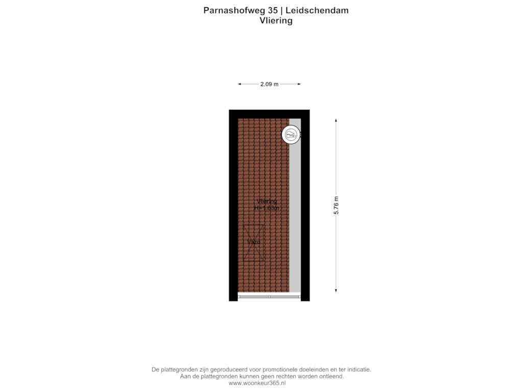 Bekijk plattegrond van Vliering van Parnashofweg 35