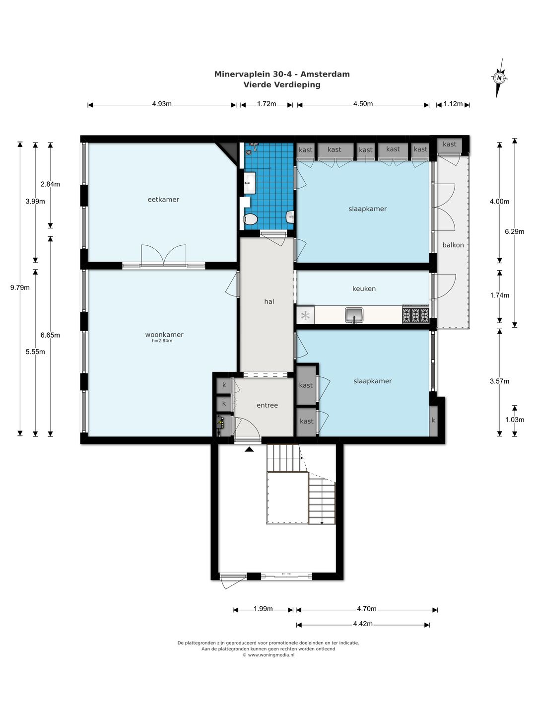 Foto 31 van Minervaplein 30-4