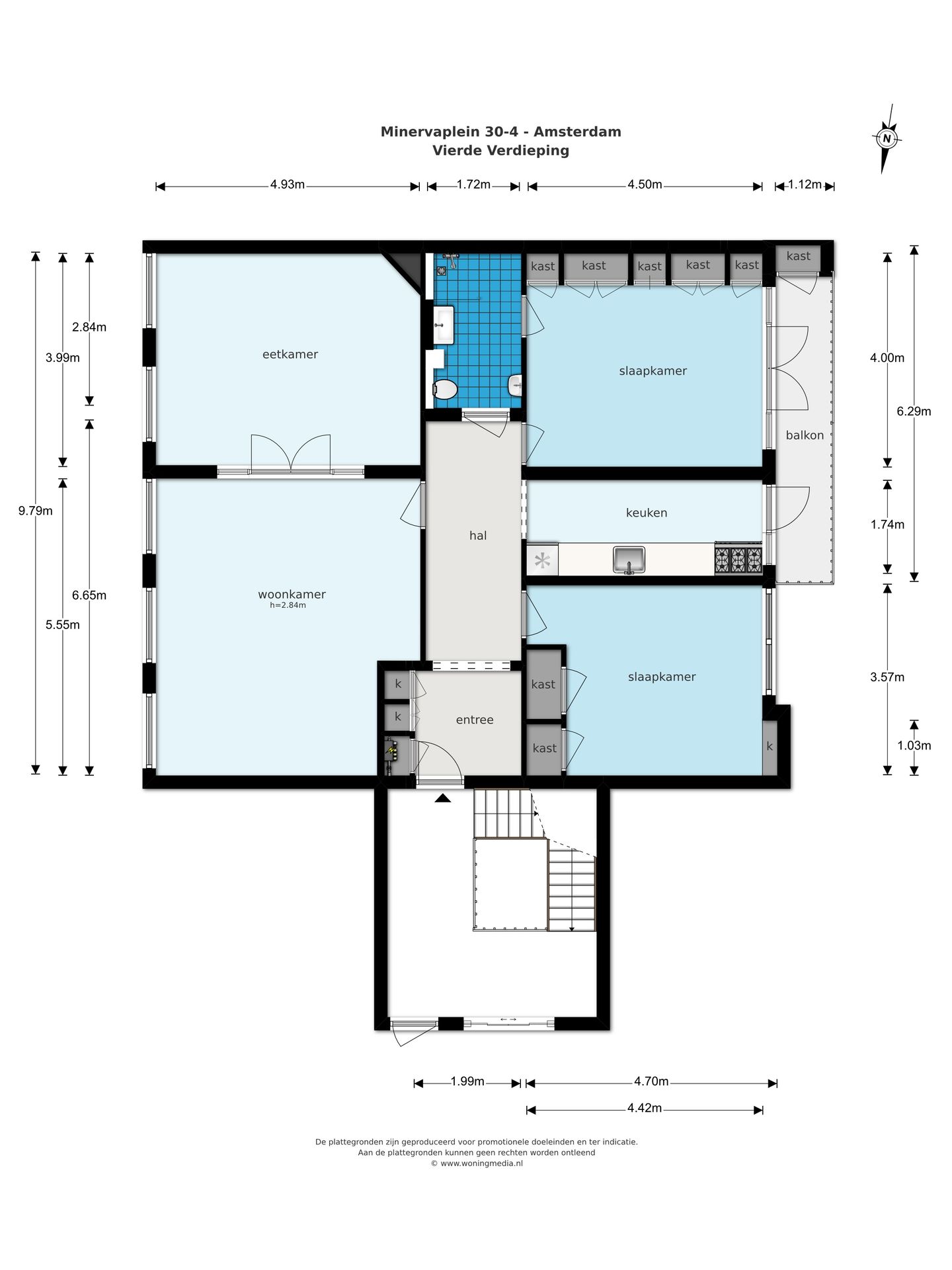 Foto 34 van Minervaplein 30-4