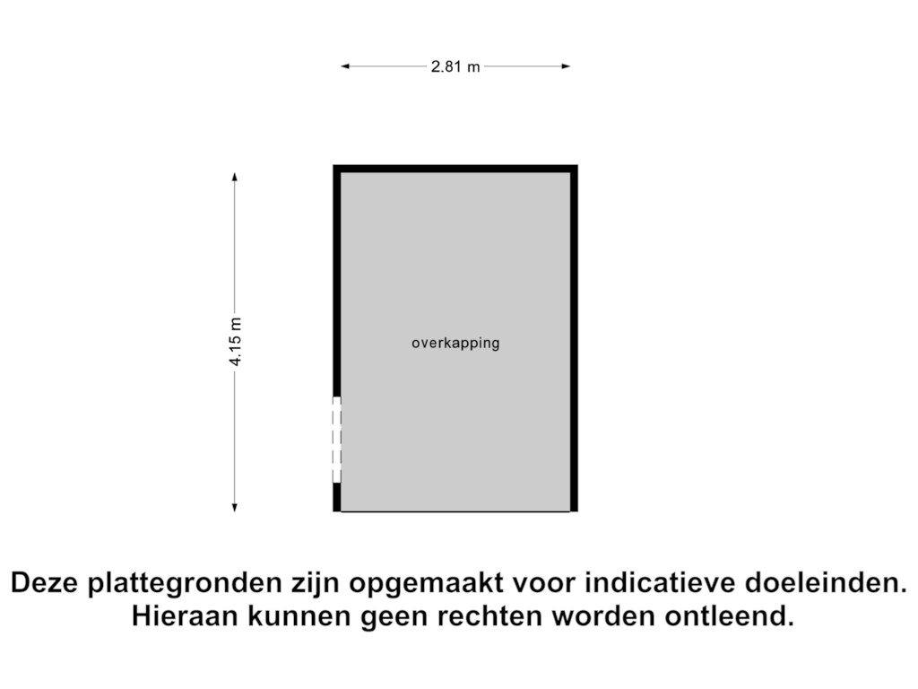 Bekijk plattegrond van Overkapping van Sint Janstraat 26