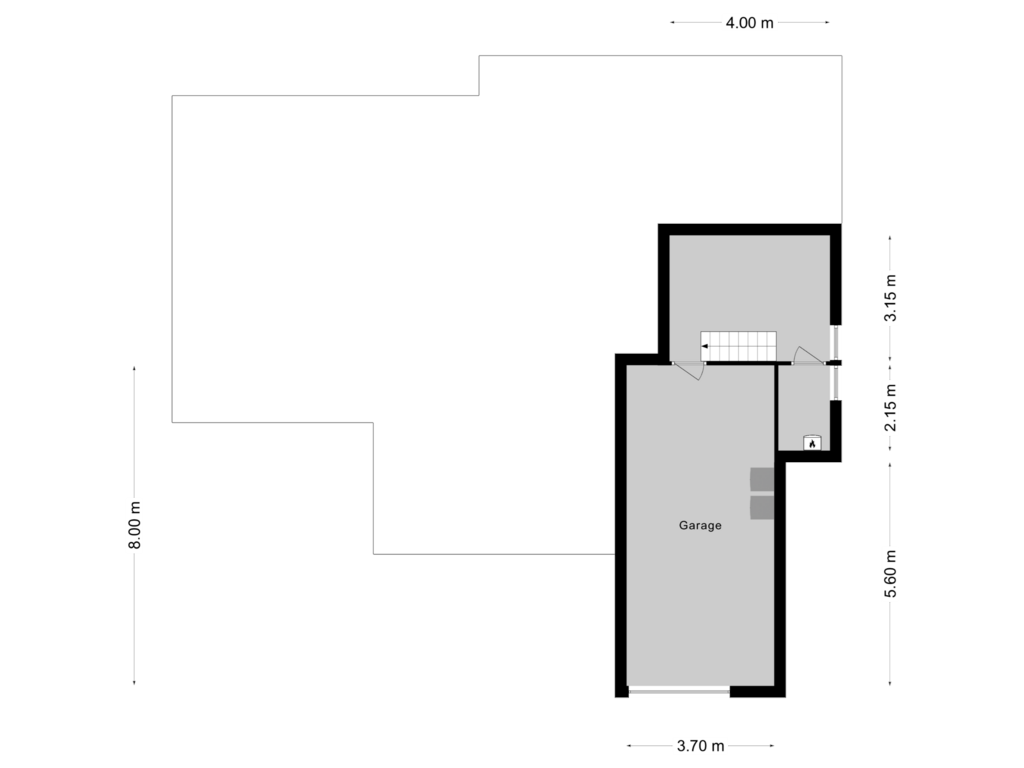 Bekijk plattegrond van Souterrain van Charles Beltjenslaan 2