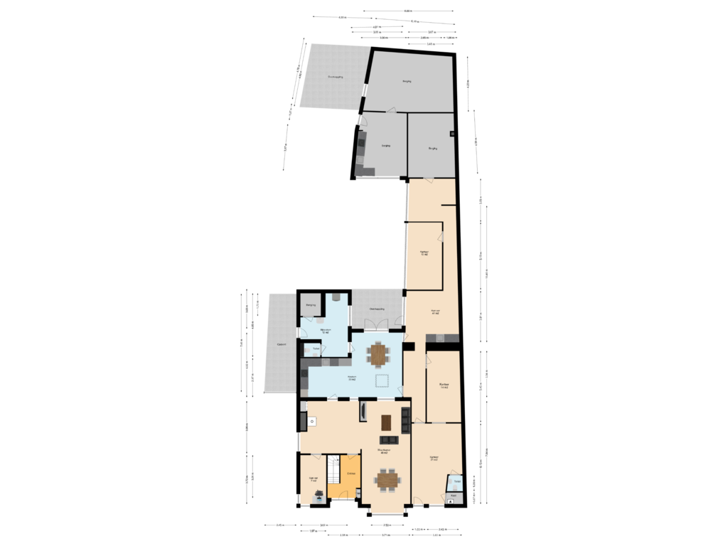 Bekijk plattegrond van Begane Grond van Brugstraat 14